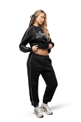 Premium Lucky Black Joggers