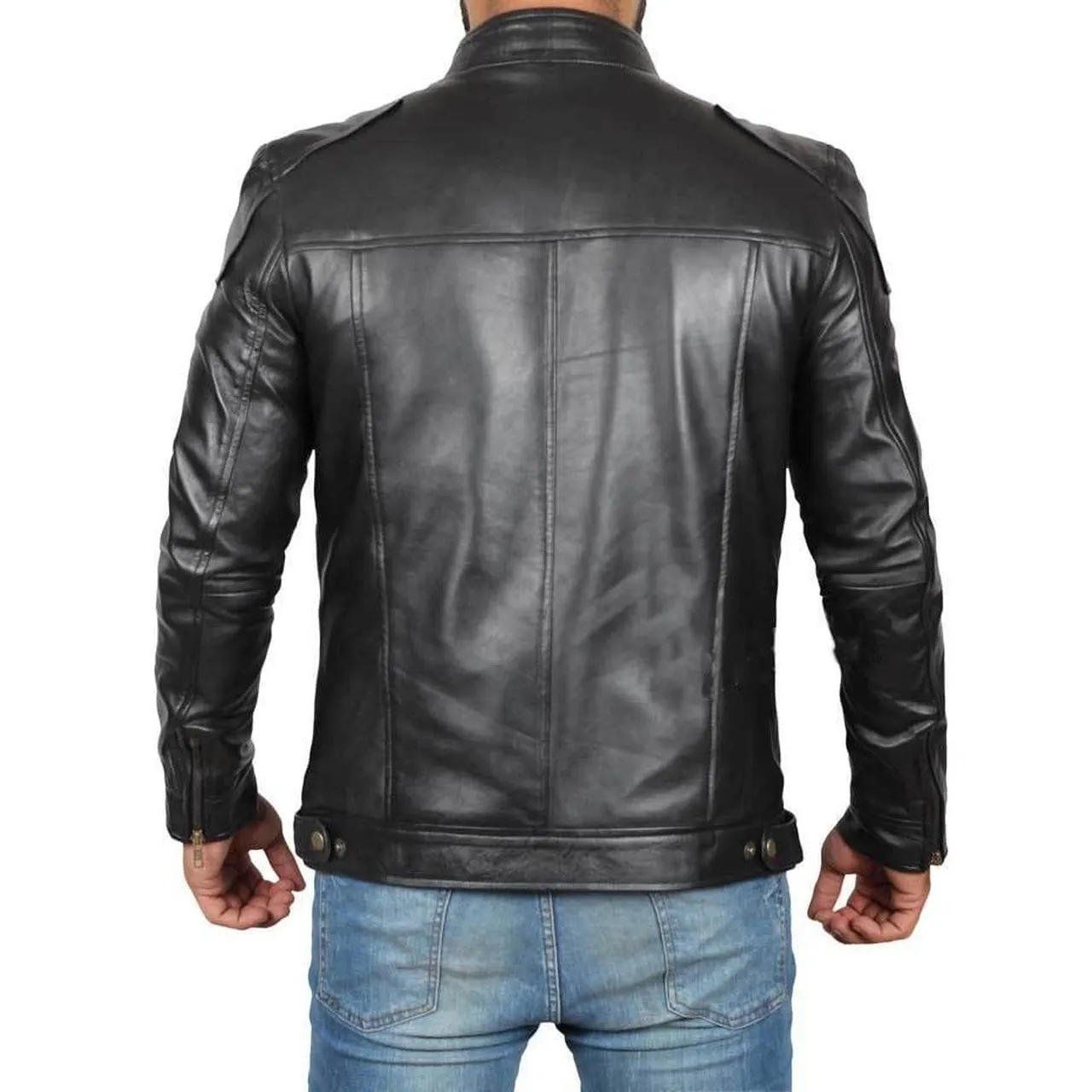 Real Biker Genuine Leather Jacket