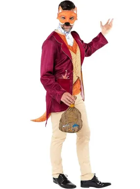 Roald Dahl Fantastic Mr Fox Mens Plus Size Costume