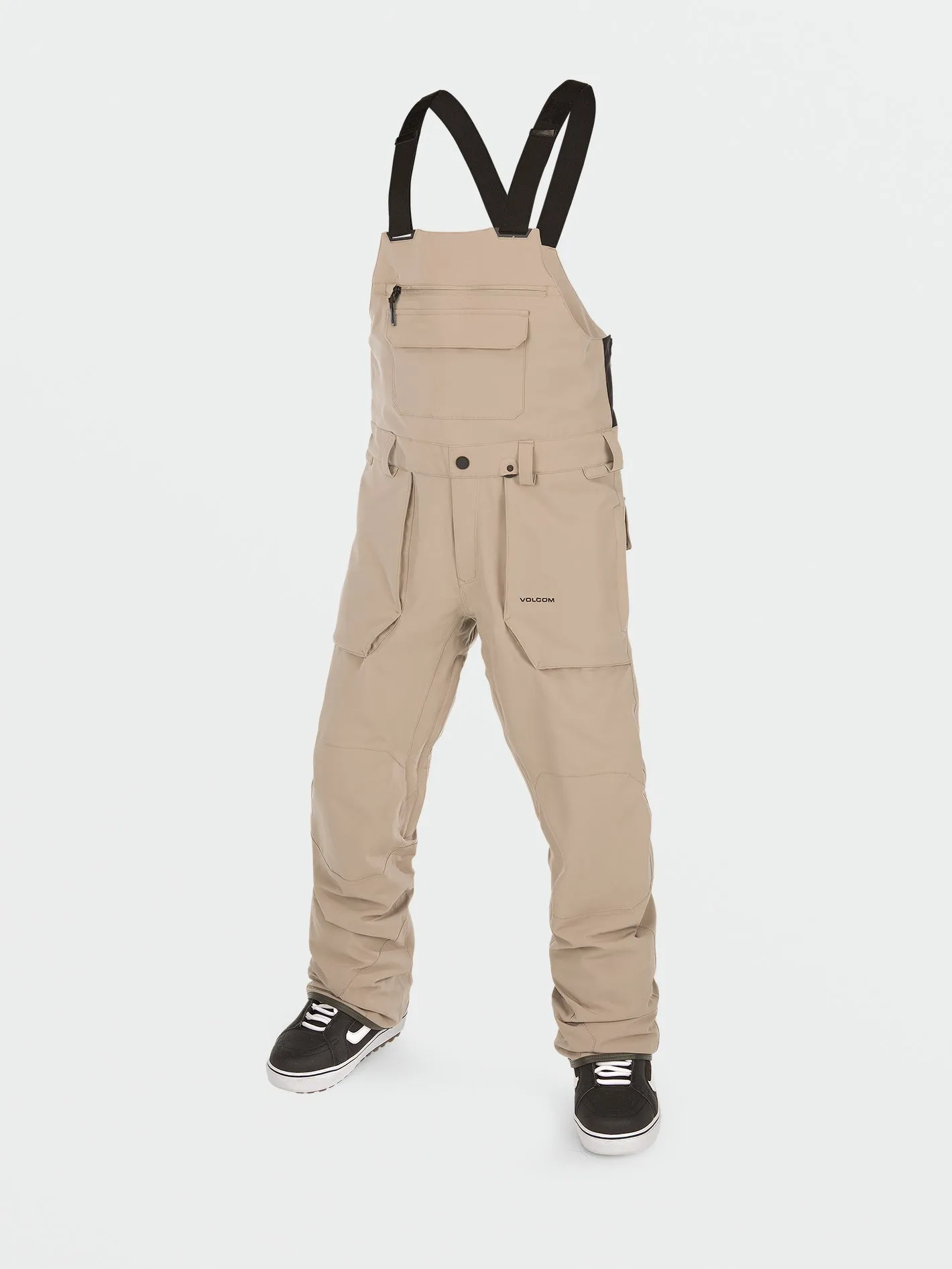 Roan Bib Overall - Dark Khaki