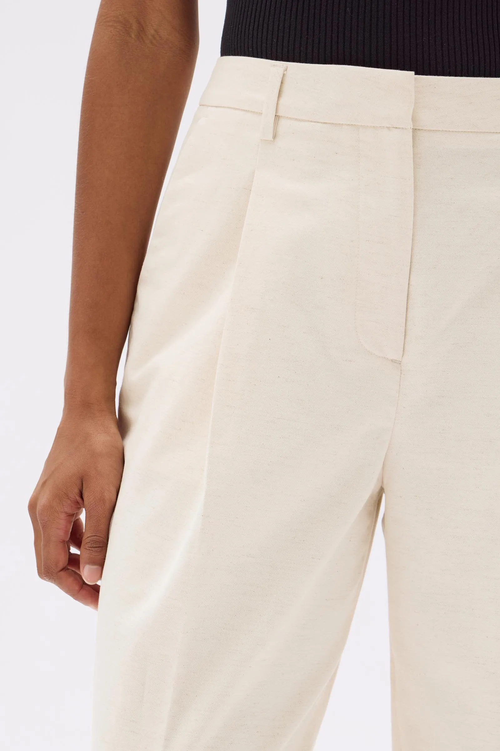 Simone Cotton Linen Blend Pant