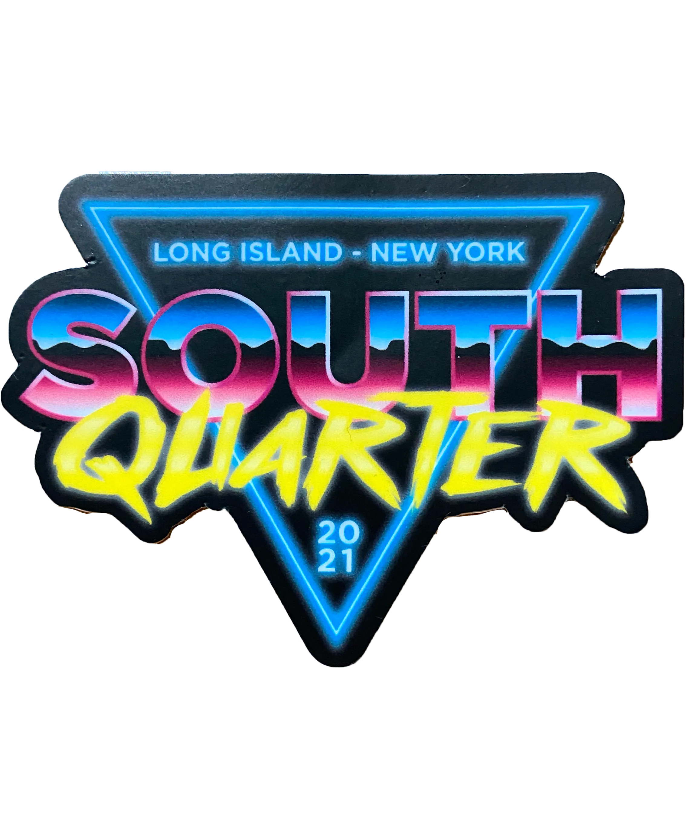 South Quarter Retro Sticker