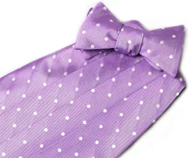 Spot On: Cummerbund Set - Violet