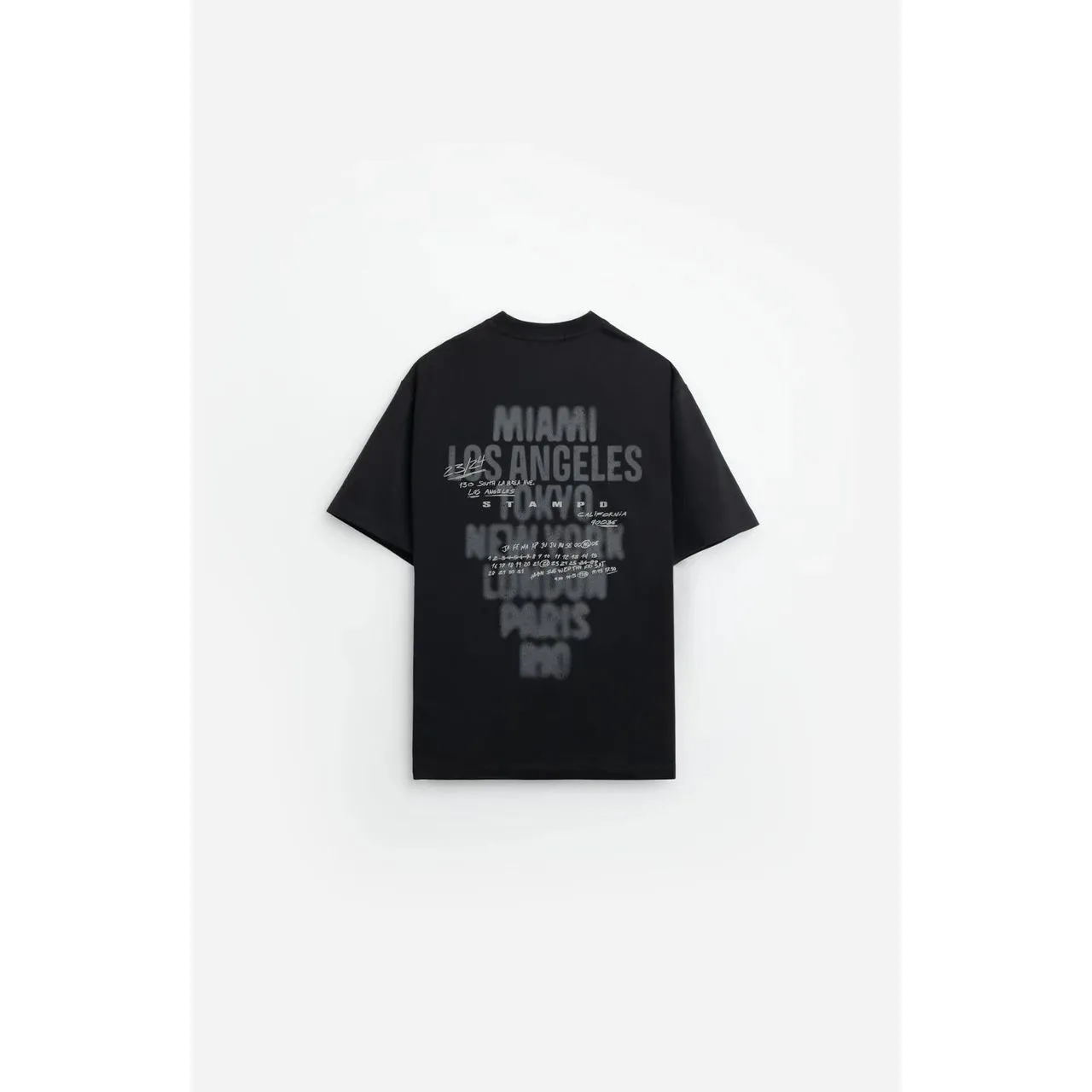 Stampd Locations Relaxed Tee Black