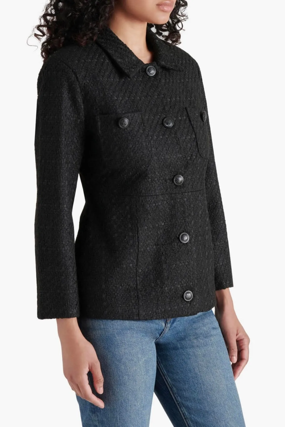 Steve Madden Eponine Tweed Blazer