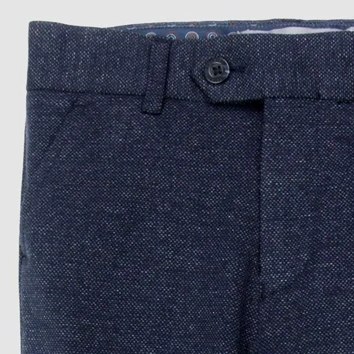 Stretchy Suit Pants | Dark Navy