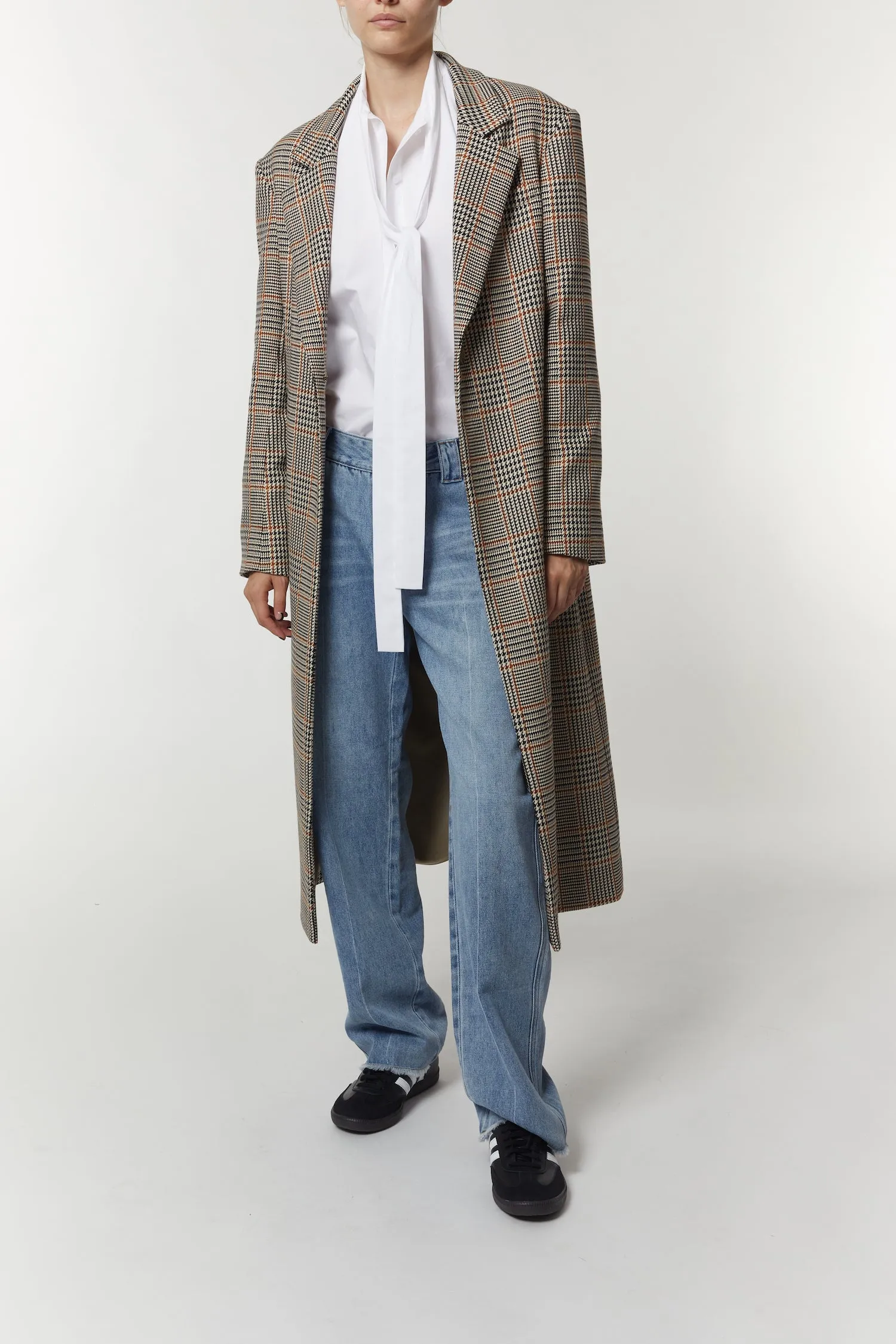 Toby Overcoat, Houndstooth Plaid