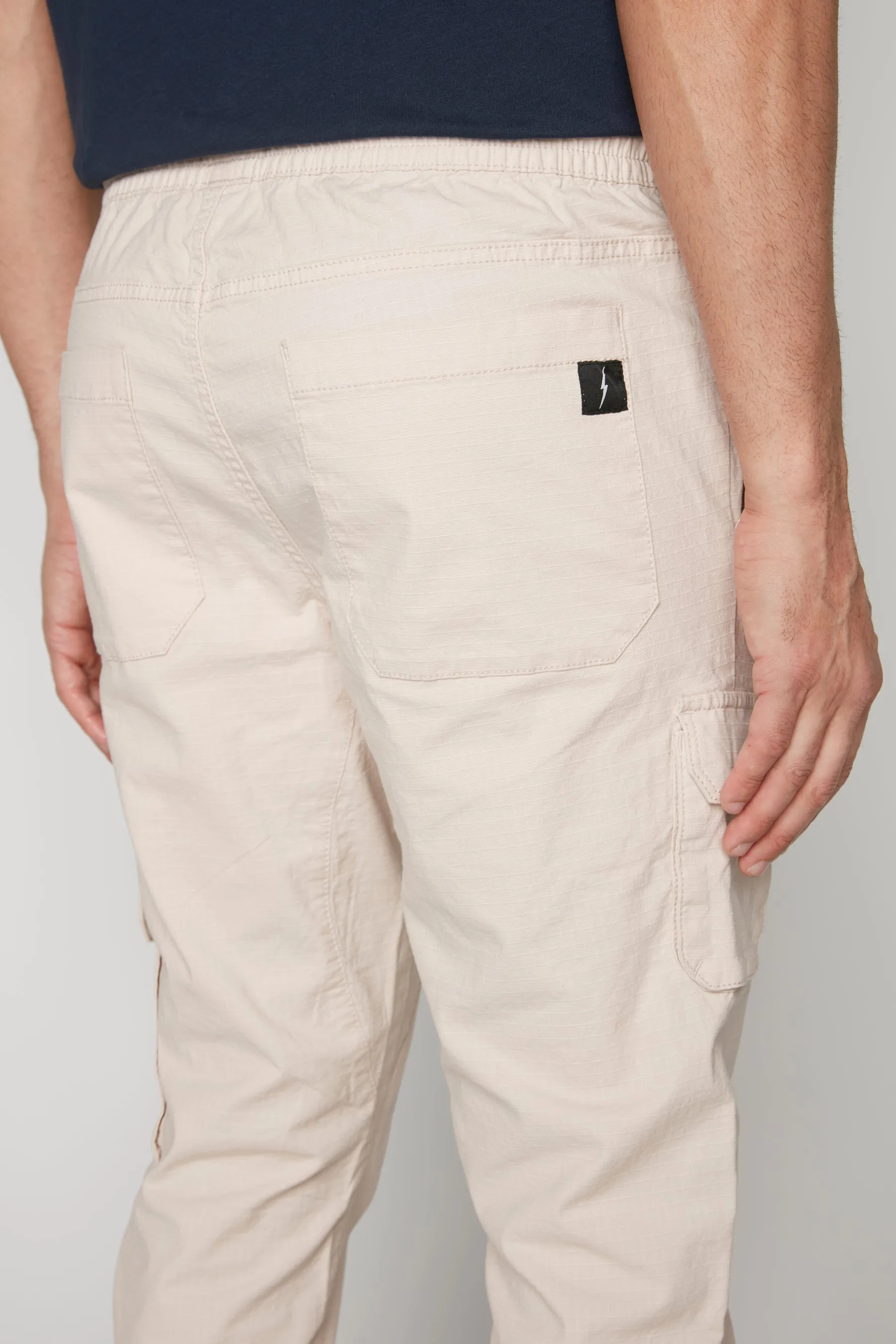 VAN - Multi Cargo Pocket Ripstop Jogger - Sand