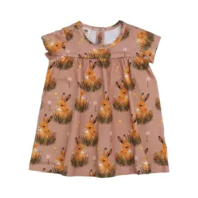 Walkiddy Babydoll Dress - Pretty Bunnies