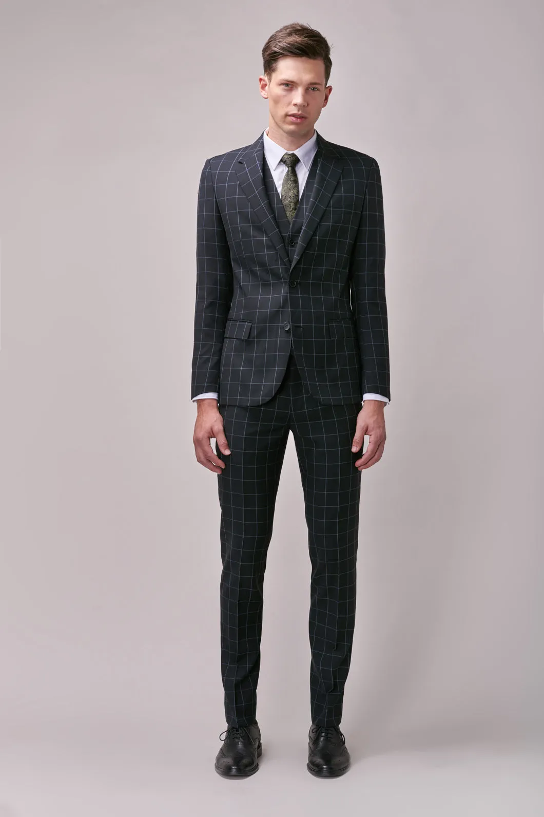 Windowpane Jacket