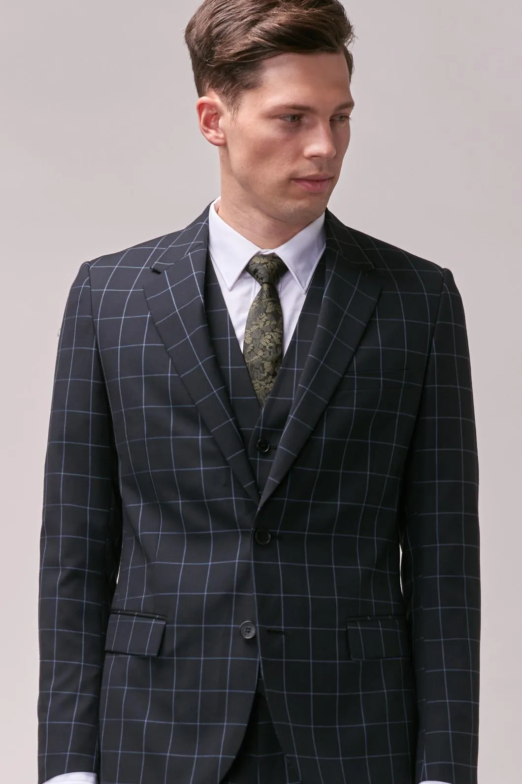 Windowpane Jacket