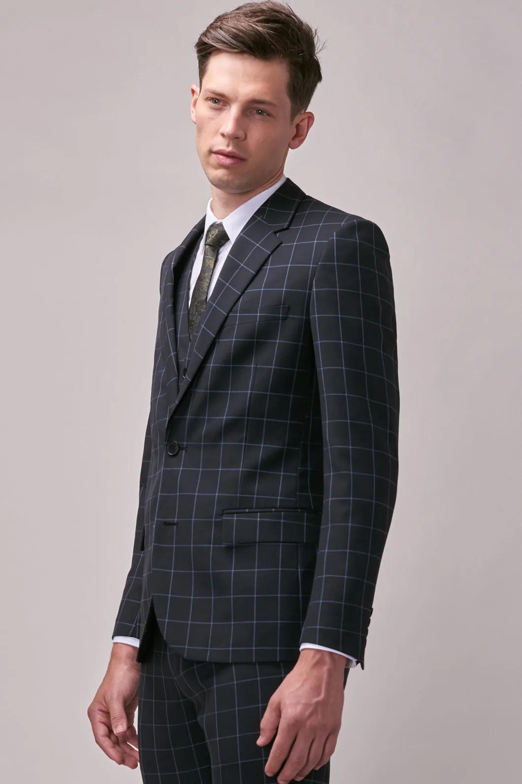 Windowpane Jacket