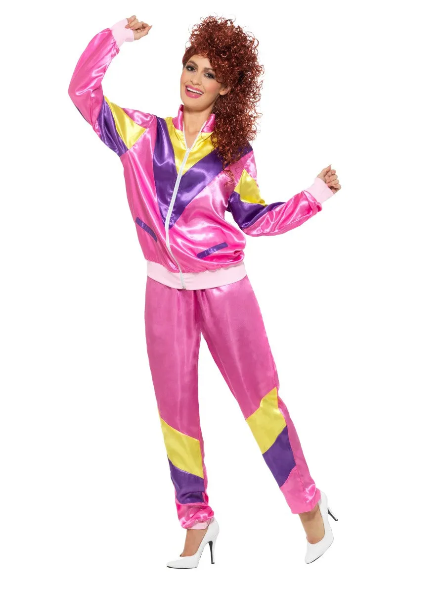 Womens Costume - Pink Height of Fashion Shell Suit