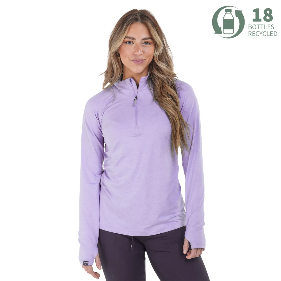 Women's Pacesetter Quarter Zip - Seasonal Colors