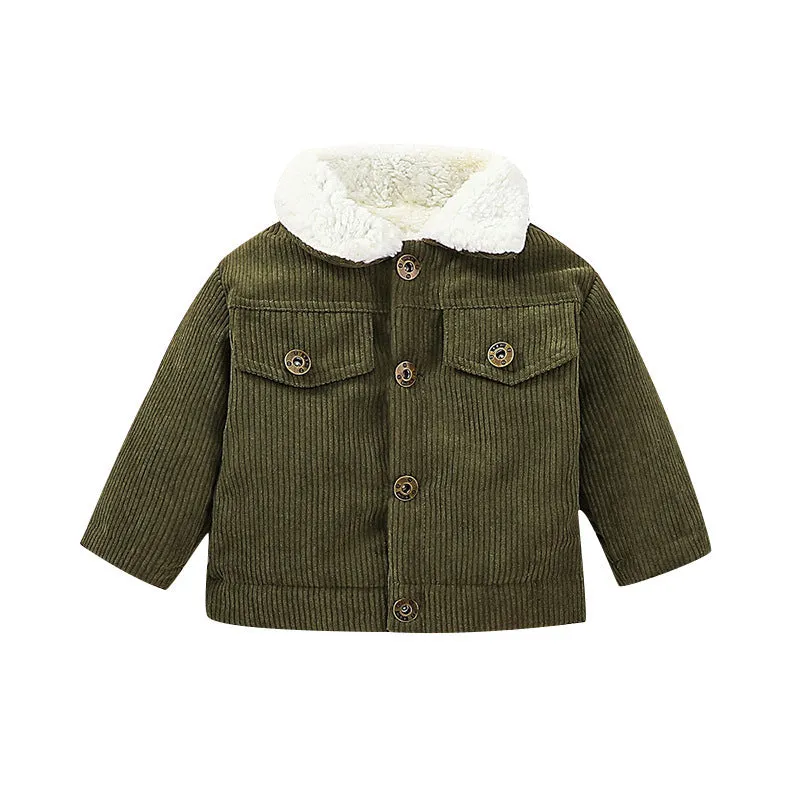 Wooley Retro Jacket | Olive