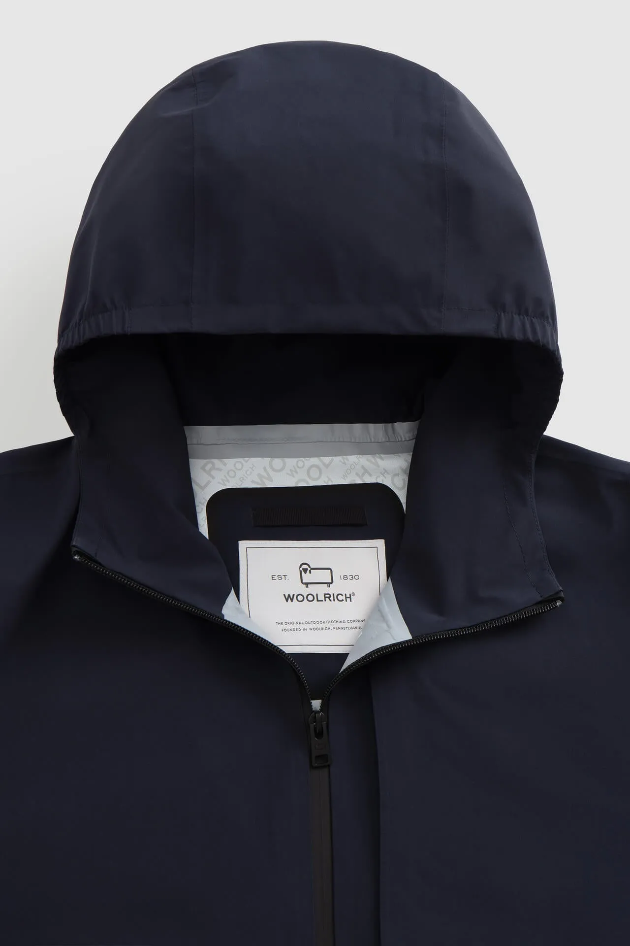 Woolrich Pacific Two-Layer Ultralight Jacket Melton Blue